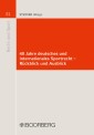 40 Jahre deutsches und internationales Sportrecht - Rückblick und Ausblick