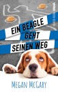 Ein Beagle geht seinen Weg