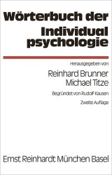 Wörterbuch der Individualpsychologie