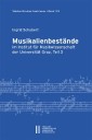 Musikalienbestände im Institut für Musikwissenschaft der Universität Graz, Teil 3