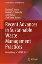 Recent Advances in Sustainable Waste Management Practices