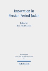 Innovation in Persian Period Judah