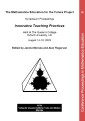 Symposium Proceedings Innovative Teaching Practices