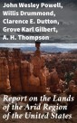 Report on the Lands of the Arid Region of the United States