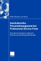 Interkulturelles Personalmanagement bei Professional Service Firms