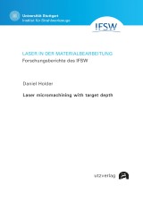 Laser micromachining with target depth