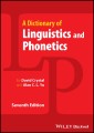 A Dictionary of Linguistics and Phonetics