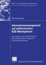 Informationsmanagement auf elektronischen B2B-Marktplätzen