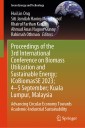 Proceedings of the 3rd International Conference on Biomass Utilization and Sustainable Energy; ICoBiomasSE 2023; 4-5 September; Kuala Lumpur, Malaysia