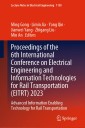 Proceedings of the 6th International Conference on Electrical Engineering and Information Technologies for Rail Transportation (EITRT) 2023