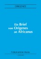Ein Brief von Origenes an Africanus