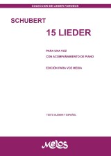 15 Lieder. Para una voz con acompañamiento de piano