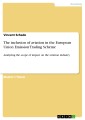 The inclusion of aviation in the European Union Emission Trading Scheme