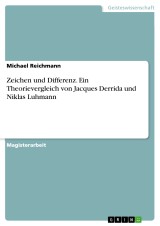 Zeichen und Differenz. Ein Theorievergleich von Jacques Derrida und Niklas Luhmann