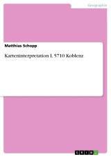Karteninterpretation L 5710 Koblenz