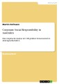 Corporate Social Responsibility in Australien