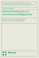 Rechtsfortbildung durch Investitionsschiedsgerichte