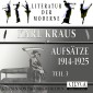 Aufsätze 1914-1925 - Teil 3