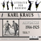 Aufsätze 1914-1925 - Teil 7