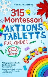 315 Montessori Aktionstabletts für Kinder von 0-6 Jahren