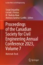 Proceedings of the Canadian Society for Civil Engineering Annual Conference 2023, Volume 7