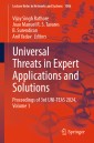 Universal Threats in Expert Applications and Solutions