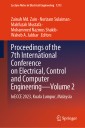 Proceedings of the 7th International Conference on Electrical, Control and Computer Engineering-Volume 2