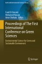 Proceedings of The First International Conference on Green Sciences