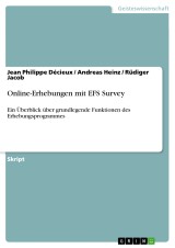 Online-Erhebungen mit EFS Survey
