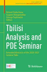 Tbilisi Analysis and PDE Seminar