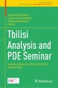 Tbilisi Analysis and PDE Seminar