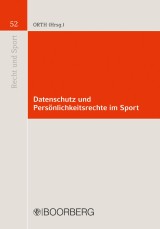 Datenschutz und Persönlichkeitsrecht im Sport