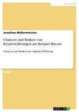 Chancen und Risiken von Kryptowährungen am Beispiel Bitcoin