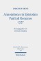 Annotationes in Epistolam Pauli ad Romanos 1527