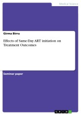 Effects of Same-Day ART initiation on Treatment Outcomes