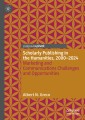 Scholarly Publishing in the Humanities, 2000-2024