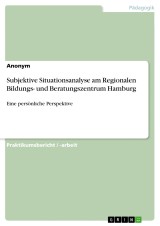Subjektive Situationsanalyse am Regionalen Bildungs- und Beratungszentrum Hamburg