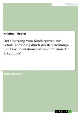 Der Übergang vom Kindergarten zur Schule. Förderung durch das Beobachtungs- und Dokumentationsinstrument 