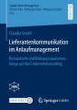 Lieferantenkommunikation im Anlaufmanagement