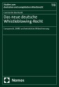 Das neue deutsche Whistleblowing-Recht