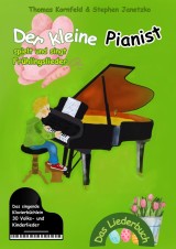 Der kleine Pianist spielt und singt Frühlingslieder