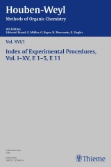 Houben-Weyl Methods of Organic Chemistry Vol. XVI/1, 4th Edition