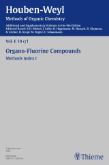 Houben-Weyl Methods of Organic Chemistry Vol. E 10c/1, 4th Edition Supplement