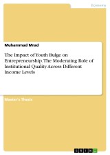 The Impact of Youth Bulge on Entrepreneurship. The Moderating Role of Institutional Quality Across Different Income Levels