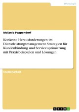 Konkrete Herausforderungen im Dienstleistungsmanagement. Strategien für Kundenbindung und Serviceoptimierung mit Praxisbeispielen und Lösungen