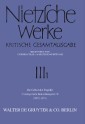 Die Geburt der Tragödie. Unzeitgemäße Betrachtungen I - III (1872 - 1874)