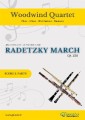 Woodwind Quartet "Radetzky March" score & parts