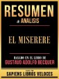 Resumen & Analisis - El Miserere - Basado En El Libro De Gustavo Adolfo Becquer