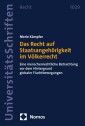 Das Recht auf Staatsangehörigkeit im Völkerrecht