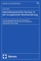 Datenökonomische Fairness in der europäischen Rechtsordnung